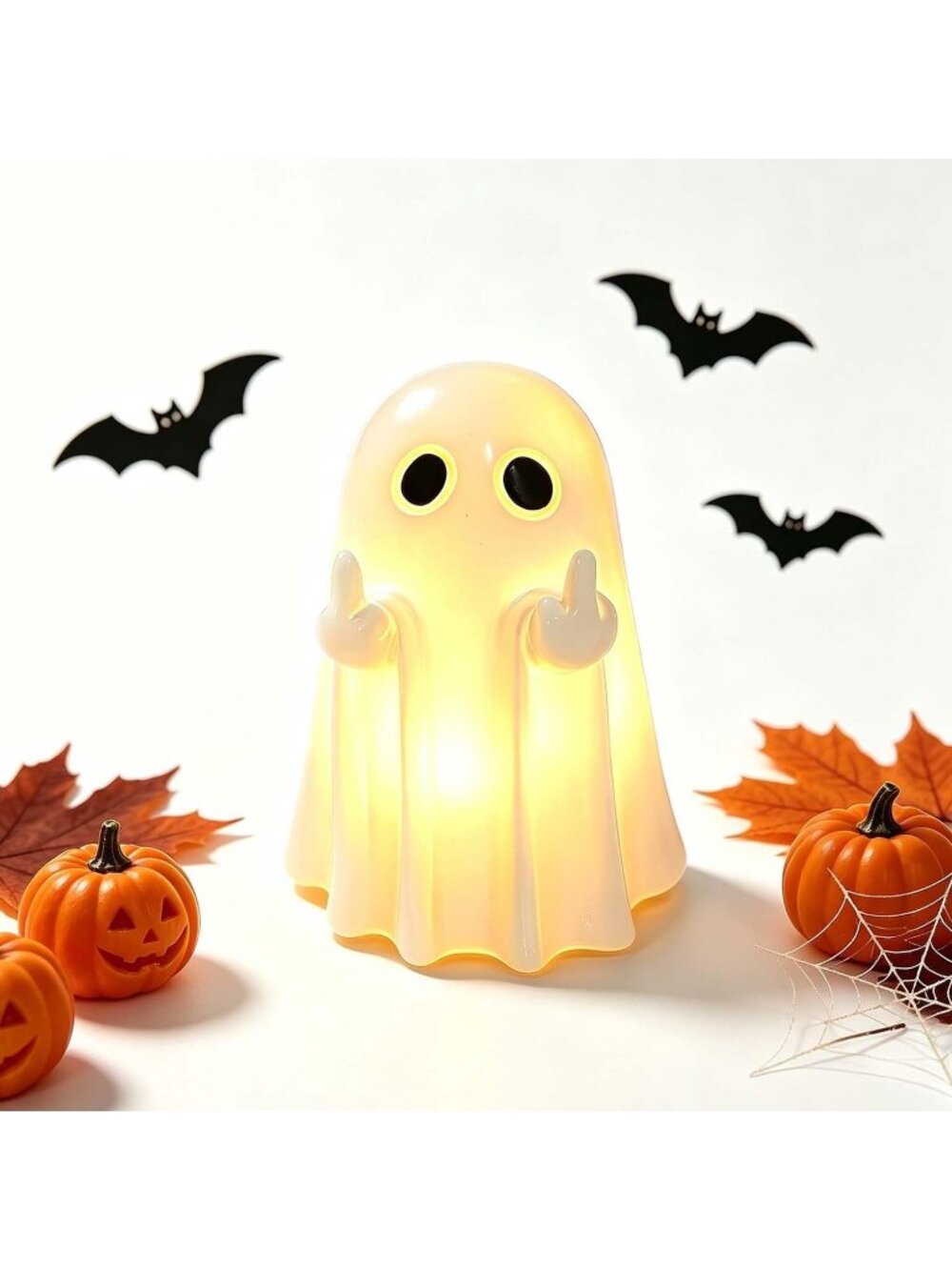 🎃 Pumpkin Halloween Inflatable with Glowing LED Lights for Outdoor Yard Decor